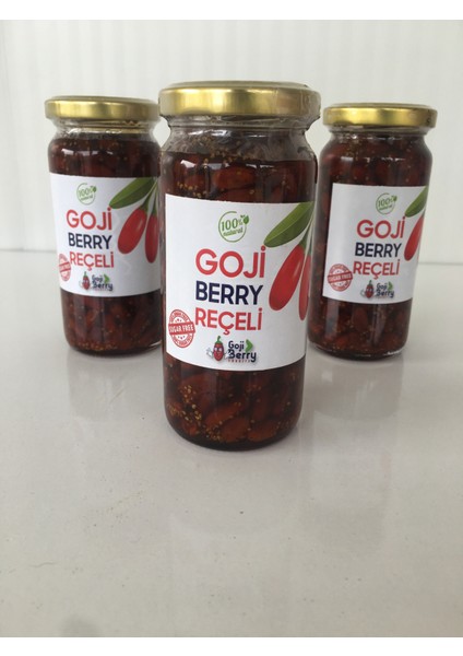 Gojiberry Türkiye Gojiberry ve Aronya Reçeli Şeker Ilavesiz 2ADET