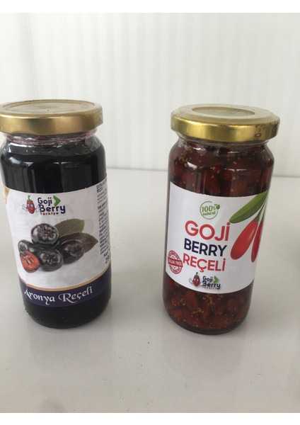 Gojiberry Türkiye Gojiberry ve Aronya Reçeli Şeker Ilavesiz 2ADET