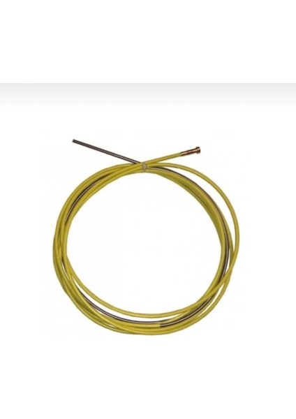 GM0541 Sarı Izoleli Çelik Spiral 4 Metre