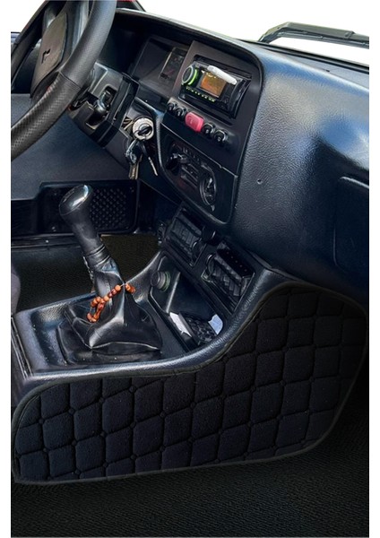 Tofaş Şahin Doğan Kartal Torpido Konsol Koruma Halısı | Tofaş Konsol Yan Kaplama Siyah Polar Kumaş modelleri