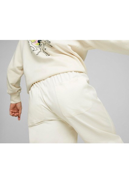 Downtown Double Knee Pants Erkek Günlük Eşofman Altı 62436866 Krem modelleri