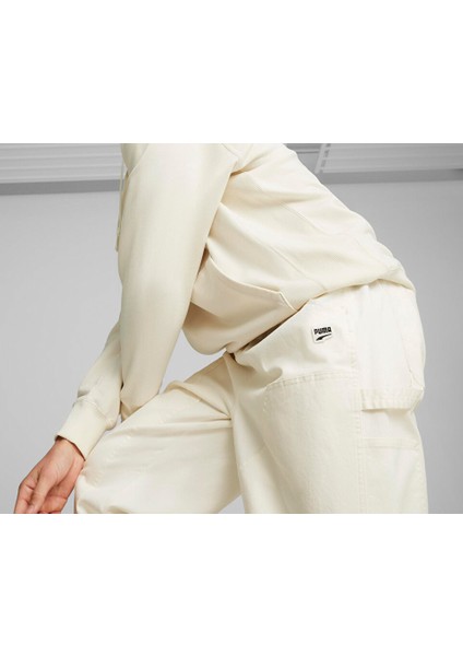 Downtown Double Knee Pants Erkek Günlük Eşofman Altı 62436866 Krem fırsatları