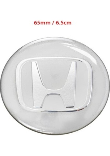 Logolu 56 mm Jant Göbek Alüminyum Stıcker