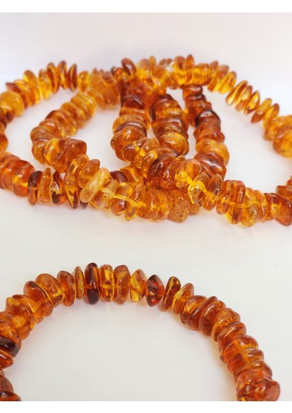 Damla Kehribar Konyak Renk Erkek Bileklik 22 cm Sertifikalı fiyatları