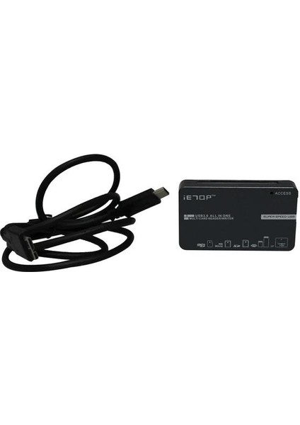 All In One USB Type C 3.0 Profesyonel USB Compact Süper Hızlı Çoklu Flash Kart Okuyucu