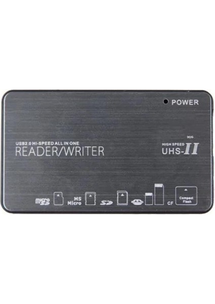 All In One USB 2.0 Reader & Writer – Sd - Microsd – Cf - Ms/ms Pro / Ms Duo Kart Okuyucu