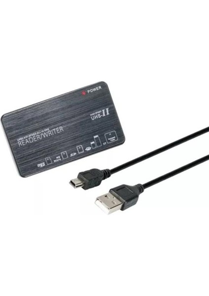 All In One USB 2.0 Reader & Writer – Sd - Microsd – Cf - Ms/ms Pro / Ms Duo Kart Okuyucu fiyatları