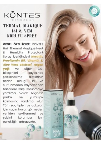 Intensive Hair Care Series Hair Thermal Magique Heat & Humidity Protectant Spray
