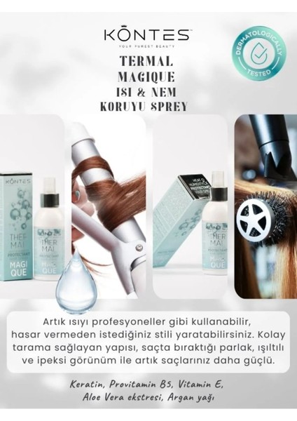 Intensive Hair Care Series Hair Thermal Magique Heat & Humidity Protectant Spray