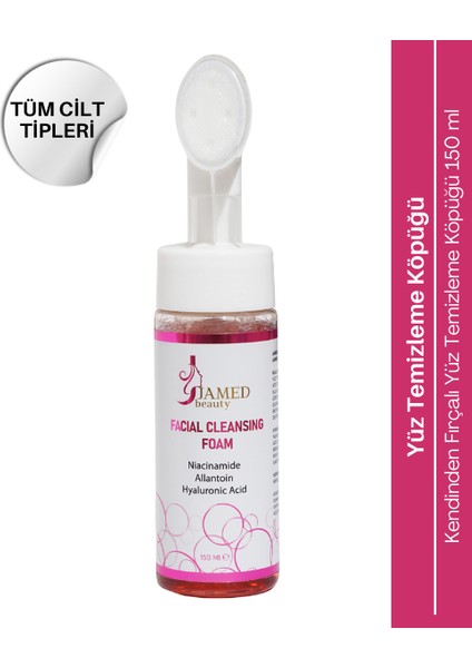 Kendinden Fırçalı Yüz Temizleme Köpüğü 150 ml