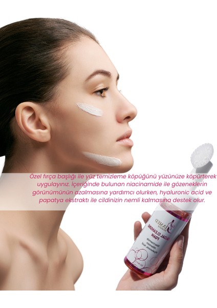 Kendinden Fırçalı Yüz Temizleme Köpüğü 150 ml