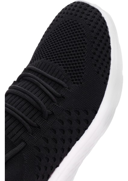 Erkek Siyah Bağcıklı Sneaker
