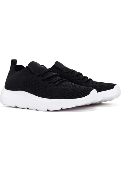Erkek Siyah Bağcıklı Sneaker