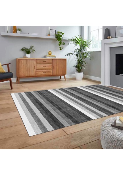 Dijital Baskılı Kaymaz Taban Yıkanabilir Modern Yolluk Mutfak Salon Halısı, V-Modern-25-Gri, fiyatları