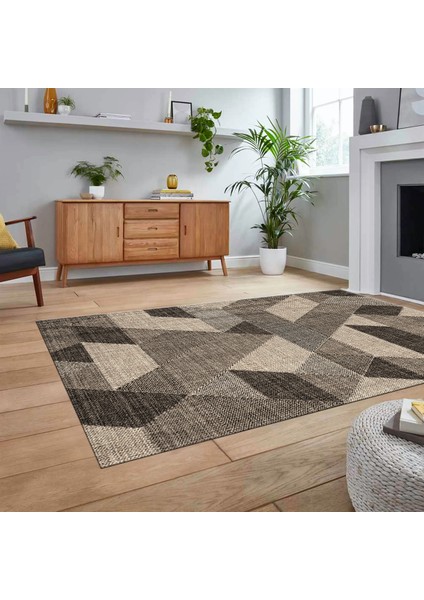 Dijital Baskılı Kaymaz Taban Yıkanabilir Modern Yolluk Mutfak Salon Halısı, V-Modern-96-Bej, fiyatları