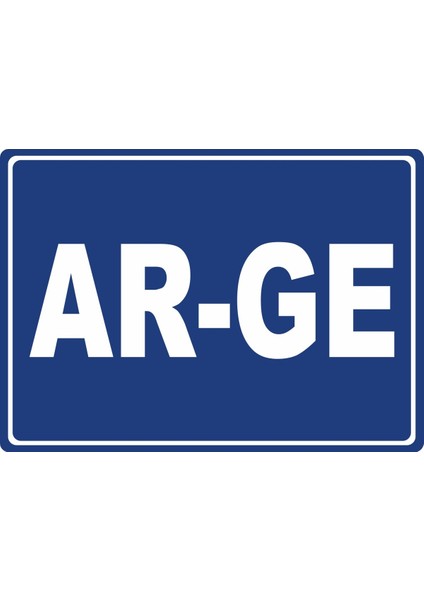Ar-Ge #2 Dijital Uv Folyo Baskı Uyarı Etiket Yapıştırma Sticker 35X25