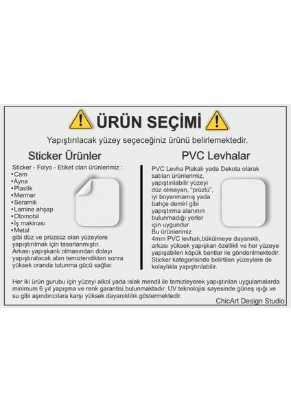 Ar-Ge #2 Dijital Uv Folyo Baskı Uyarı Etiket Yapıştırma Sticker 35X25 fiyatları