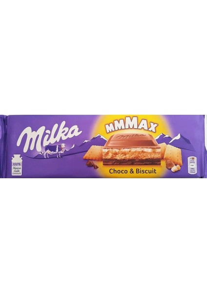 300 gr Choco & Biscuit Tablet Çikolata