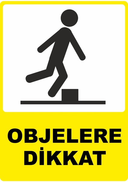 Objelere Dikkat Dijital Uv Folyo Yapışkan Baskı Uyarı Etiket Yapıştırma Sticker 12.5X17.5
