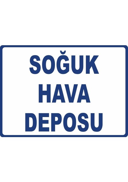 Soğuk Hava Deposu Dijital Uv Folyo Yapışkan Baskı Uyarı Etiket Yapıştırma Sticker 17.5X12.5