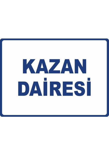 Kazan Dairesi Dijital Uv Folyo Yapışkan Baskı Uyarı Etiket Yapıştırma Sticker 35X25