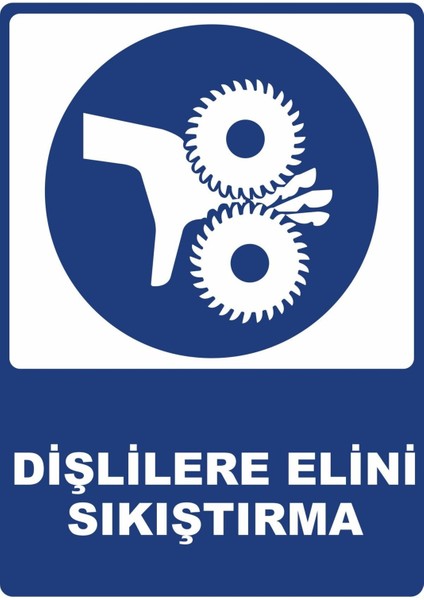 Dişlilere Elini Sıkıştırma Dijital Uv Folyo Yapışkan Baskı Uyarı Etiket Yapıştırma Sticker 25X35 cm