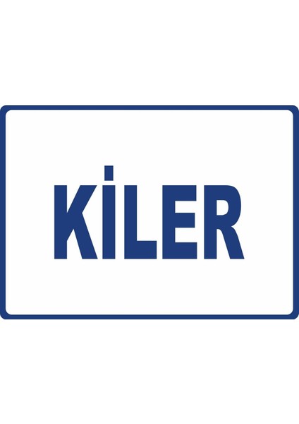 Kiler Dijital Uv Folyo Yapışkan Baskı Uyarı Etiket Yapıştırma Sticker 17.5X12.5