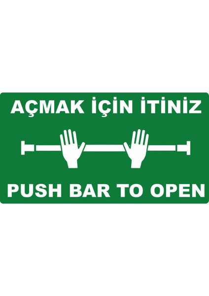 Açmak Için Itiniz Dijital Uv Folyo Baskı Etiket Yapıştırma Sticker 34X18