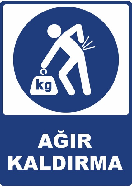 Ağır Kaldırma Dijital Uv Folyo Yapışkanlı Baskı Uyarı Etiket Yapıştırma Sticker 25X35 cm