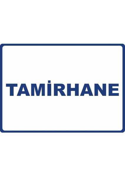 Tamirhane Dijital Uv Folyo Yapışkan Baskı Uyarı Etiket Yapıştırma Sticker 17.5X12.5