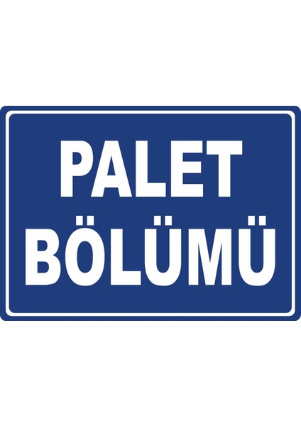 Palet Bölümü 1 Dijital Uv Folyo Yapışkan Baskı Uyarı Etiket Yapıştırma Sticker 35X25