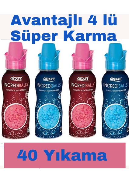 Çamaşır Parfümü 4 ’lü Süper Karma Avantaj fiyatları