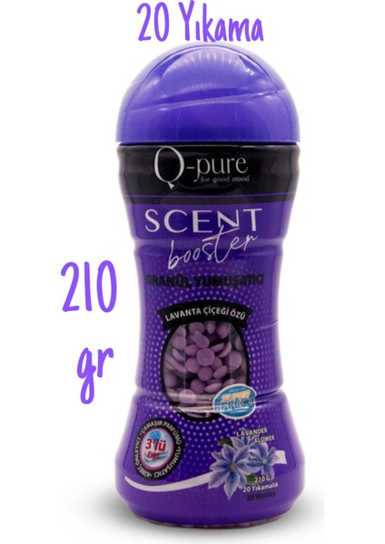 Organik Granül Çamaşır Yumuşatıcı & Çamaşır Parfümü Lavanta Çiçeği Özü 210 gr x 2'li Avantaj fiyatları