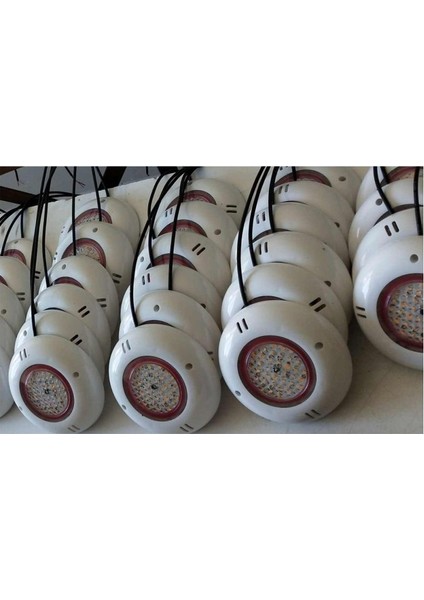 8 Watt Smd LED Kırmızı Mini Sıva Üstü Havuz Lambası 3 Adet