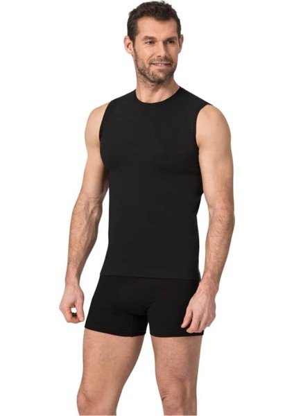 Namaldi Erkek Premier Bisiklet Yaka Kolsuz Body Likralı Fanila Atlet 189 - 3 Adet