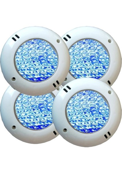 8 Watt Smd LED Mavi Mini Sıva Üstü Havuz Lambası 4 Adet*
