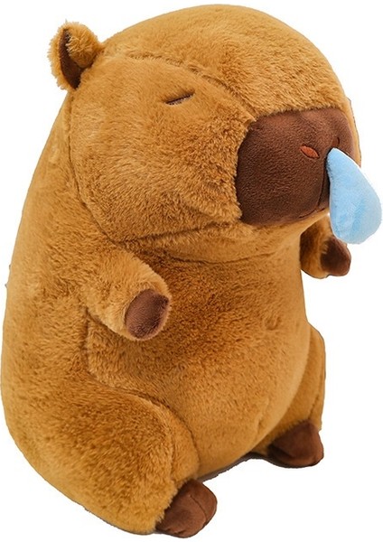 Capibala Snot Capybara Doll Geri Çekilmiş Bebek Peluş (Yurt Dışından)