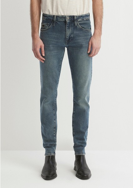 James Lux Black Gölgeli Vintage Mavi Jean PANTOLON0042486542 fırsatları