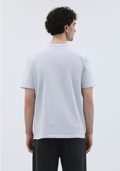 Flamlı Mavi Premium Basic TIŞÖRT0612151-70794 modelleri