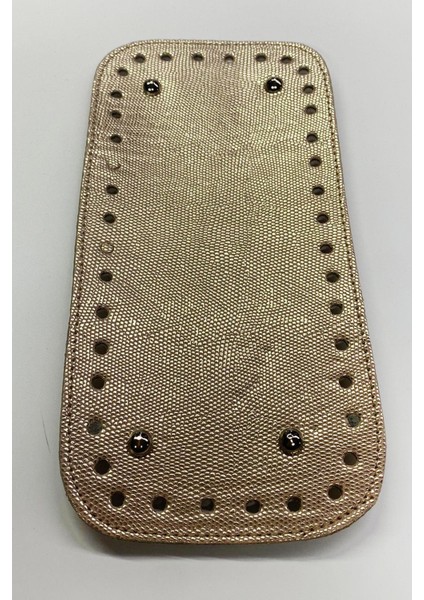 Deri Çanta Tabanı 26X13 Altın