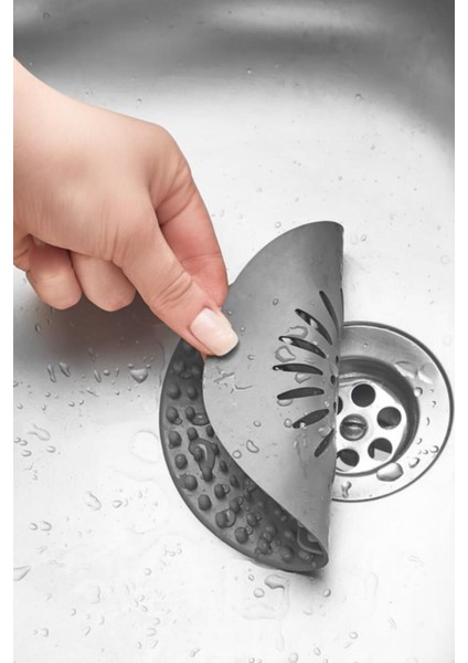 Main Shop Süzgeçli Lavabo Banyo Küvet Tıkacı, Yuvarlak Evye Küvet Banyo Gider Kapağı Füme Renk fiyatları