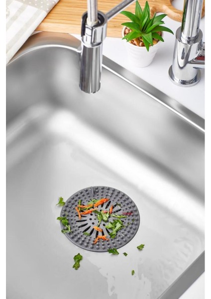 Main Shop Süzgeçli Lavabo Banyo Küvet Tıkacı, Yuvarlak Evye Küvet Banyo Gider Kapağı Füme Renk modelleri