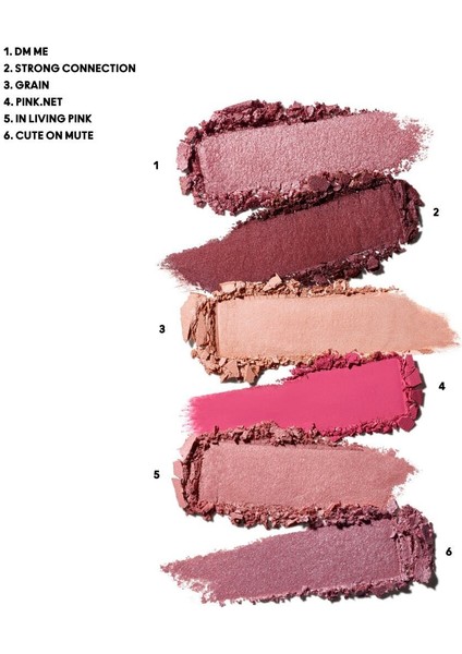 Connect In Colour Eye Shadow Palette-rose Lens-6.25 G-773602648665