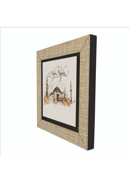 Ayasofya Camii Baskılı Mdf MAGNETKRT-005BUZDOLABI Süsü indirimleri