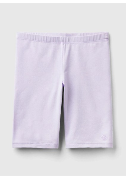 Dar Paça Lila Kız Çocuk Pantolon 3MT1C901D