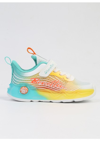 Mavi - Turuncu Erkek Çocuk Sneaker BNI-10277