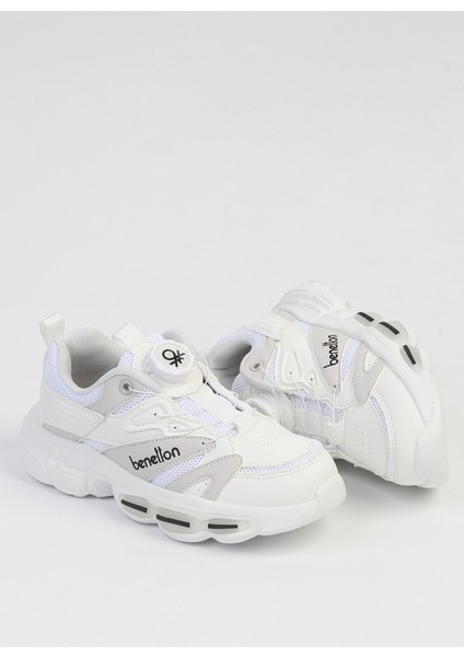 Beyaz Kız Çocuk Sneaker BNI-10253