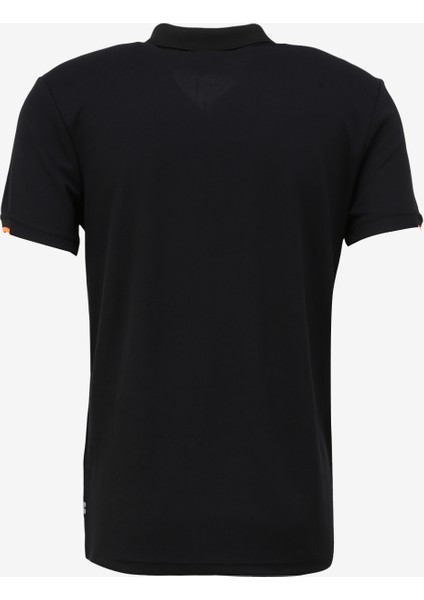 Siyah Erkek Basic Uv Apreli Polo T-Shirt D4SM-TST3246