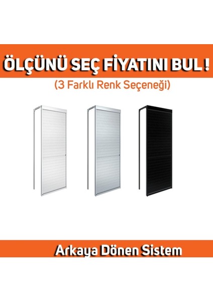 Stor Dolap Kapak Arkaya Dönen Sistem 90X150 cm