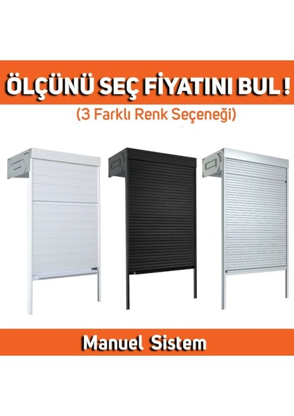 Stor Dolap Kapak Sistemi Manuel Kaset Özel Ölçü 80X105 cm